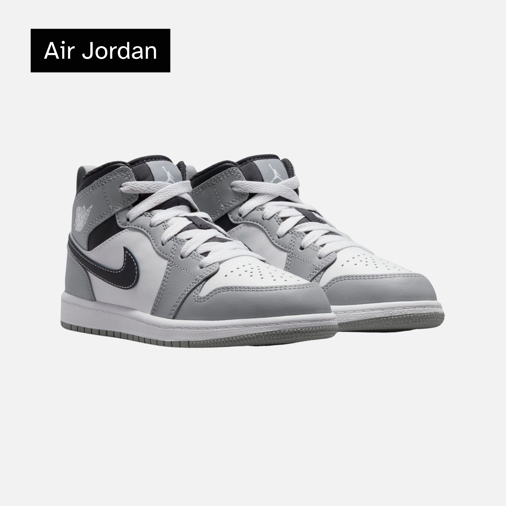 Air Jordan 1 Mid PS 'Light Smoke Grey'