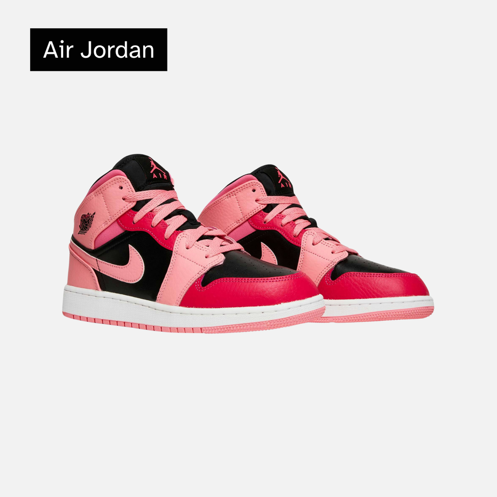 Air Jordan 1 Mid GS 'Coral Chalk'