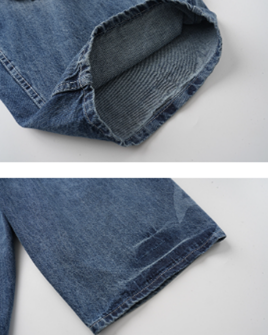 Discharge Print Thorn Scimitar Denim Pants