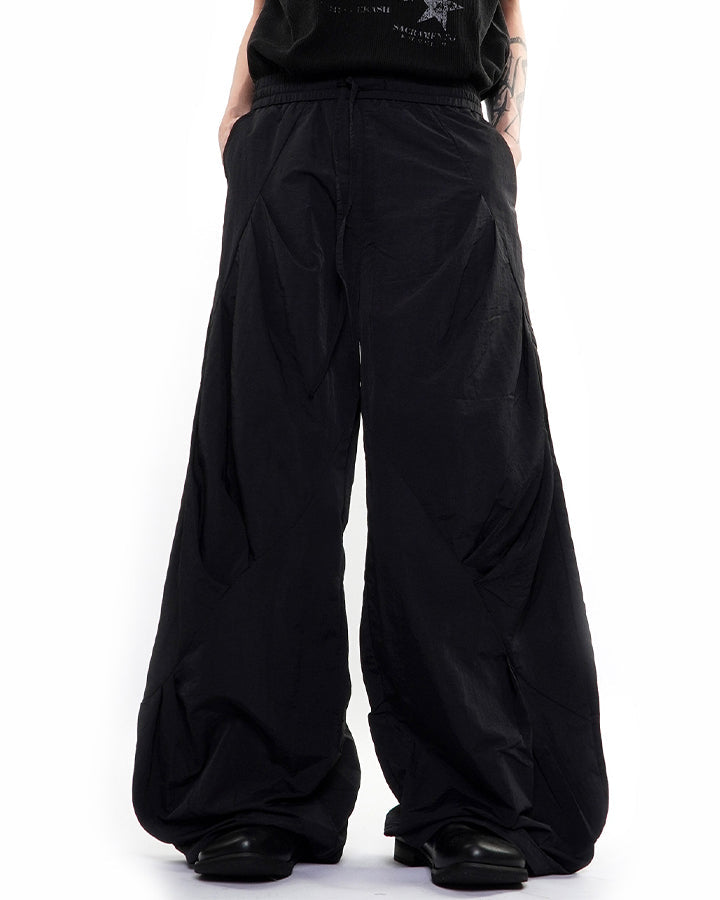 American Vintage Wrinkled Quick-Dry Parachute Pants