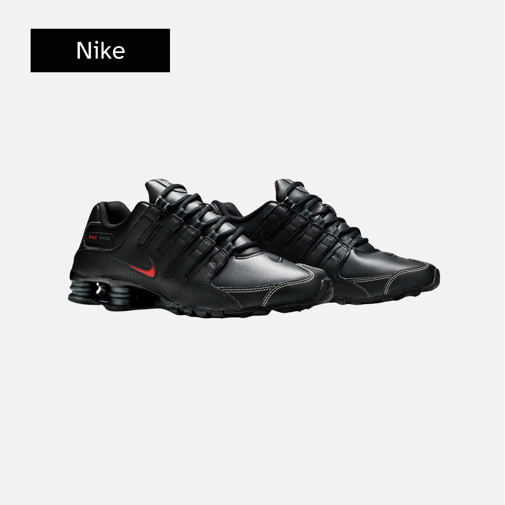 Shox NZ 'Black Varsity Red'