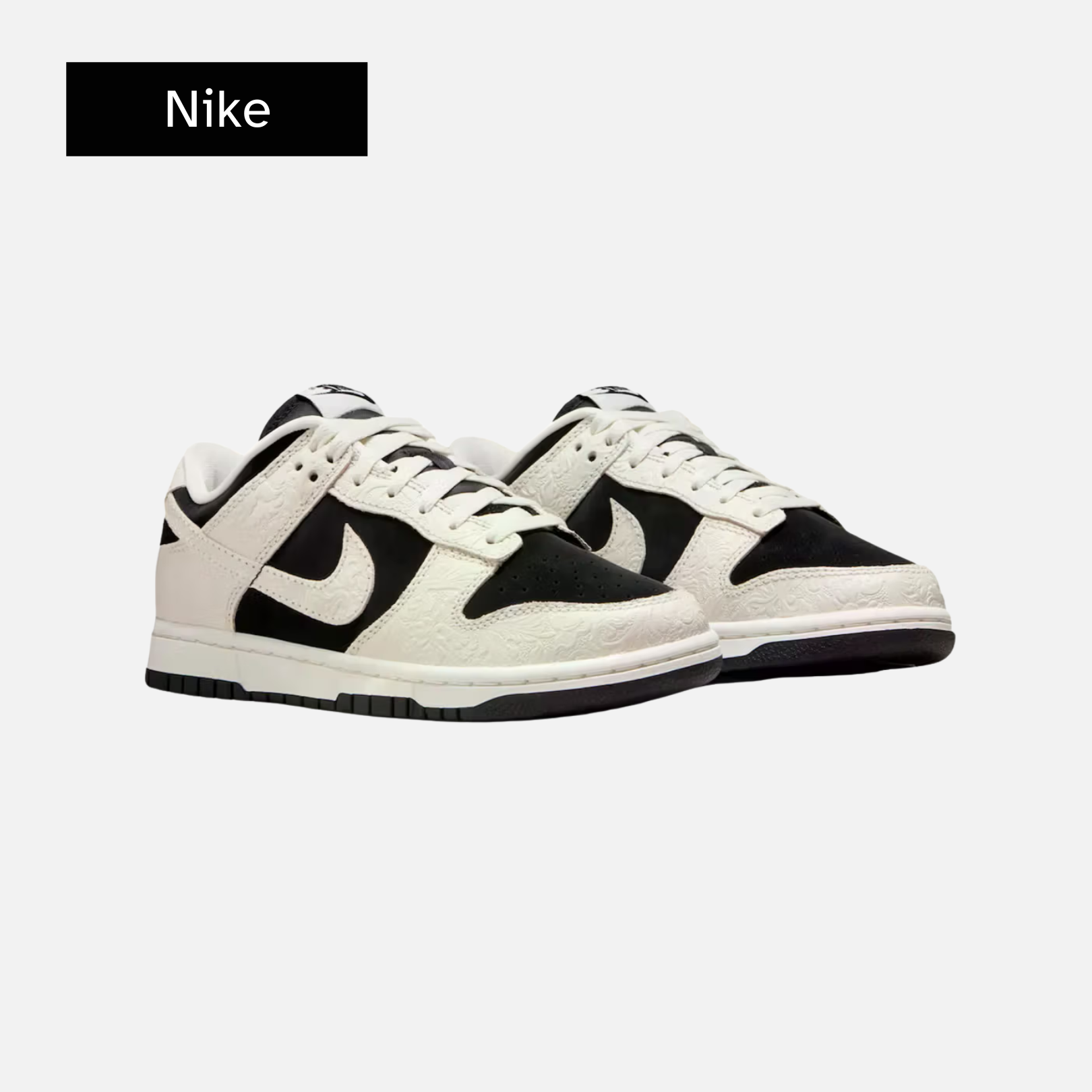 Wmns Dunk Low 'Embossed Black Sail'