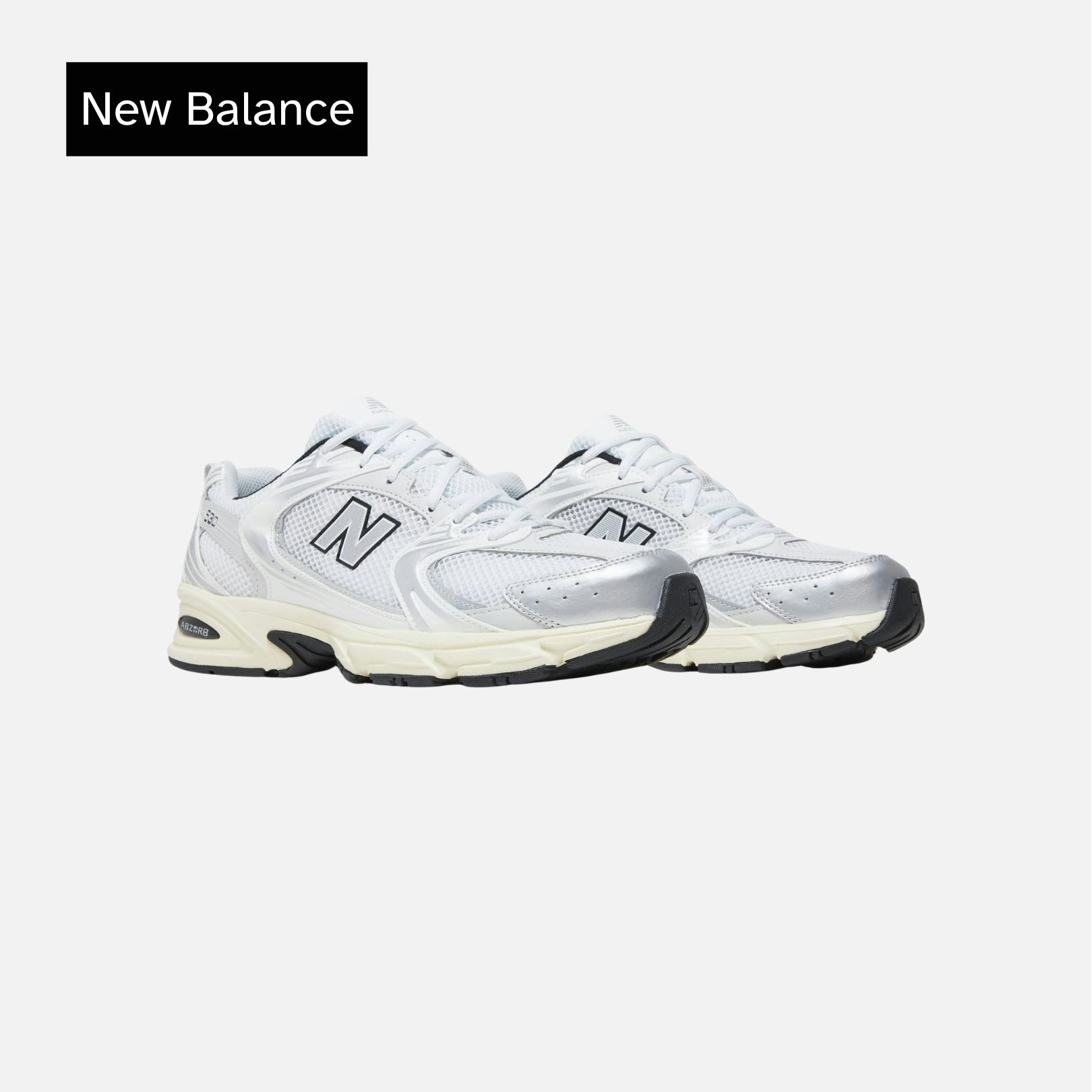 530 'White Metallic Silver'