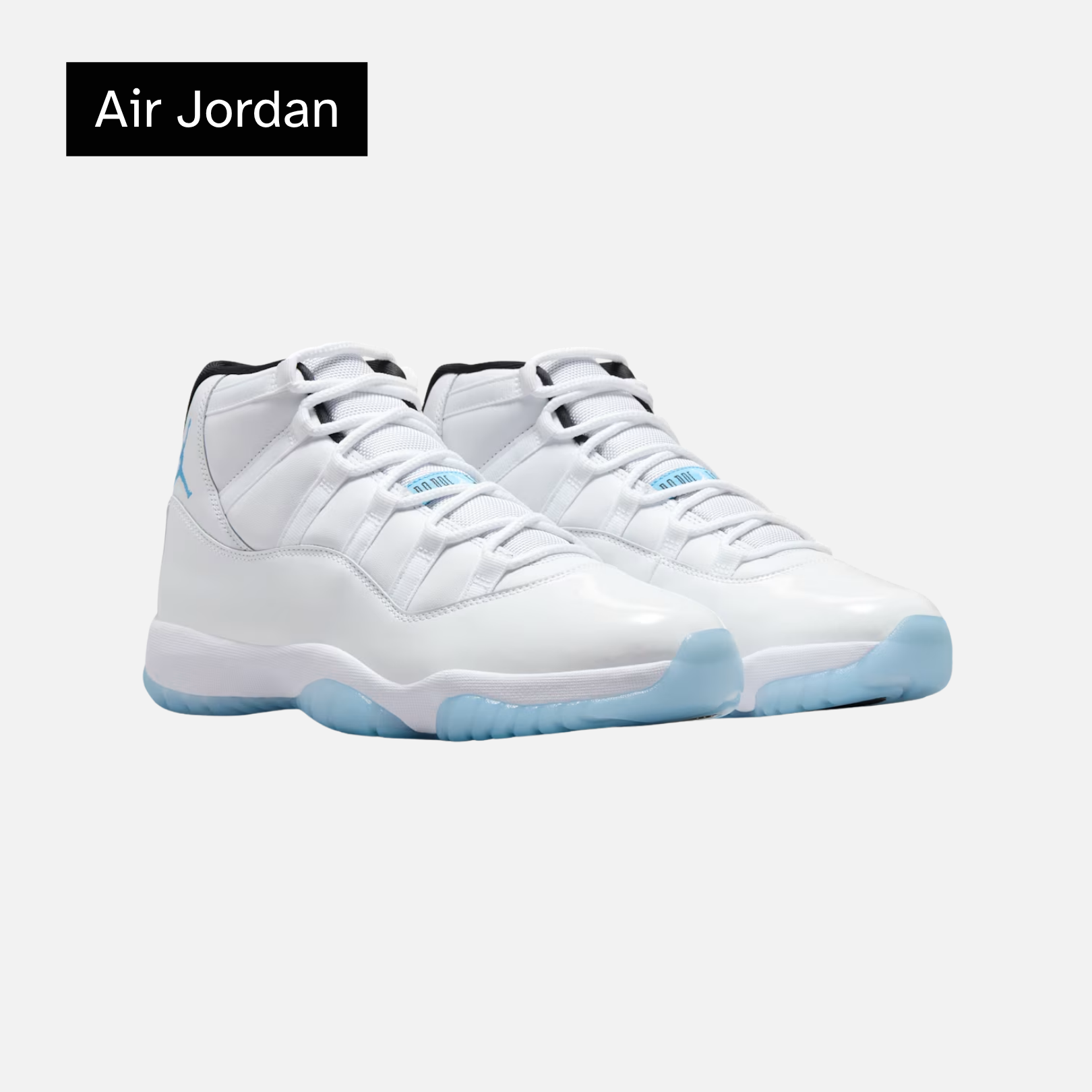 Air Jordan 11 Retro 'Legend Blue / Columbia' 2024
