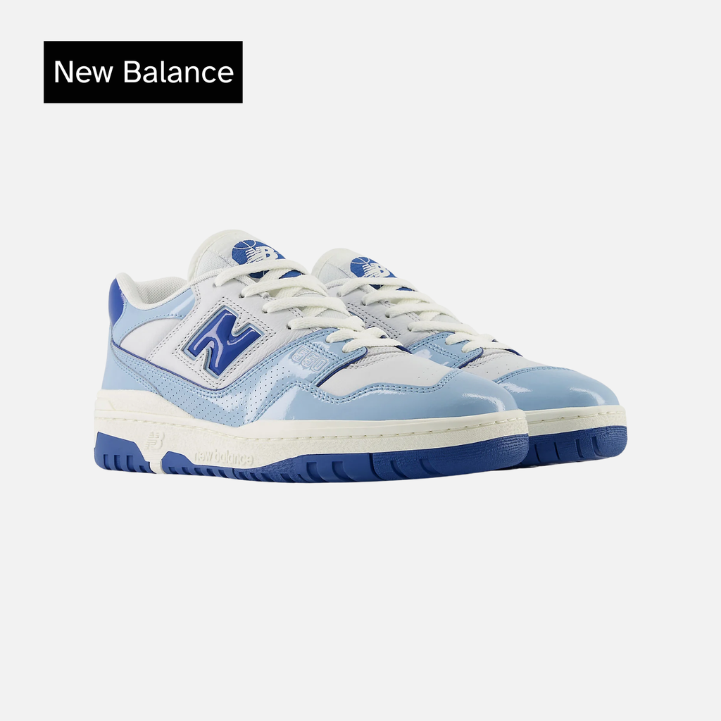 550 'Patent Leather Pack - Chrome Blue'