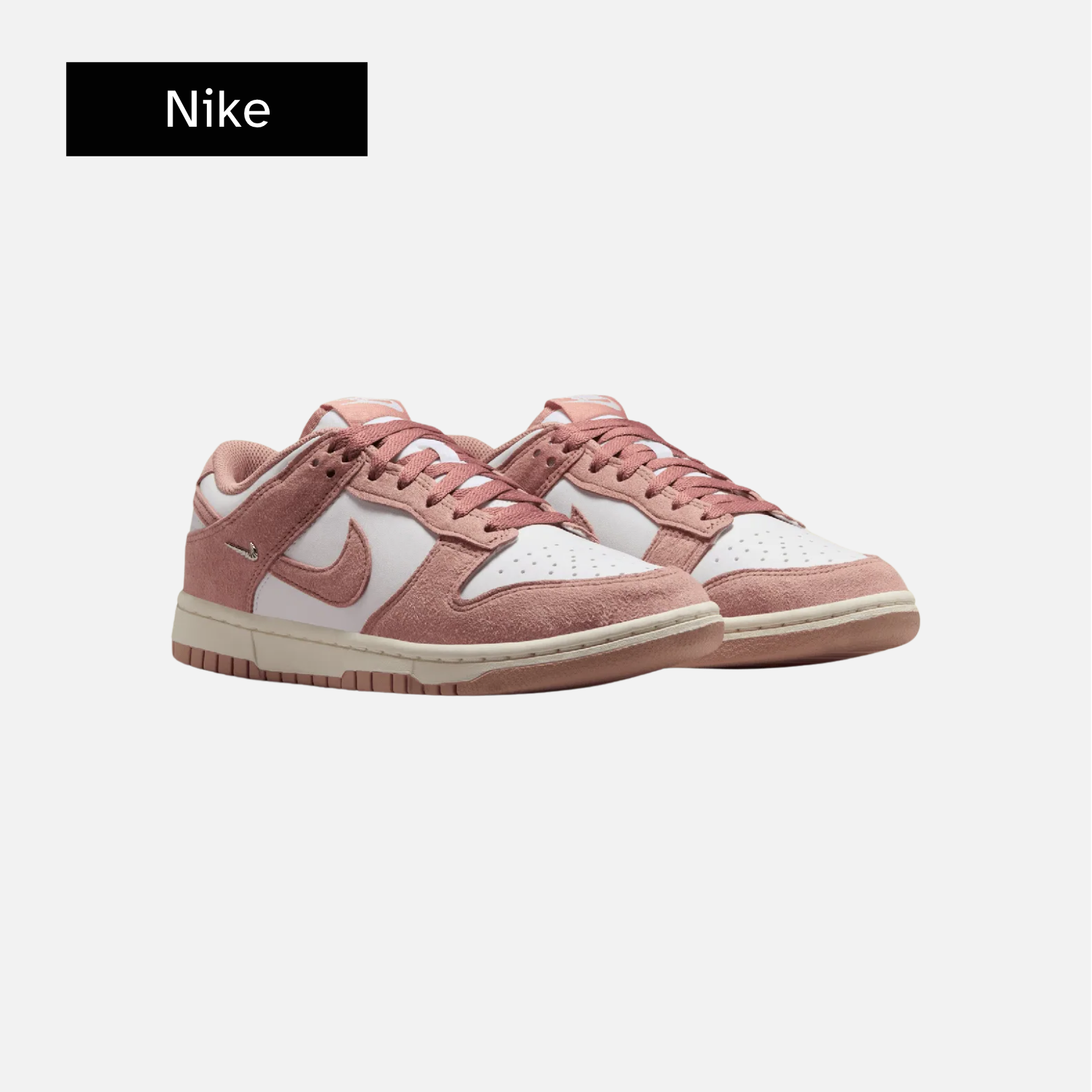 Wmns Dunk Low 'Rose Whisper Mini Swoosh'
