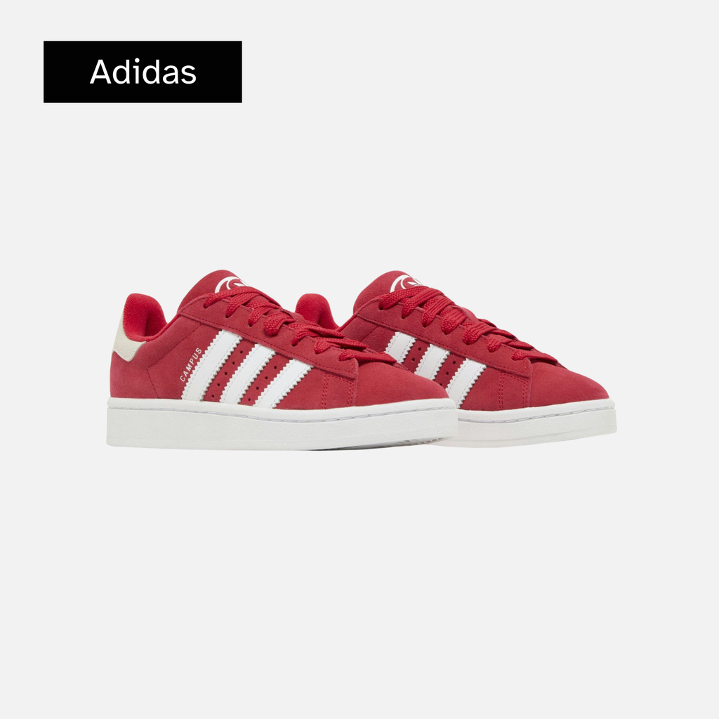 Campus 00s J 'Scarlet - White Heel Tab'