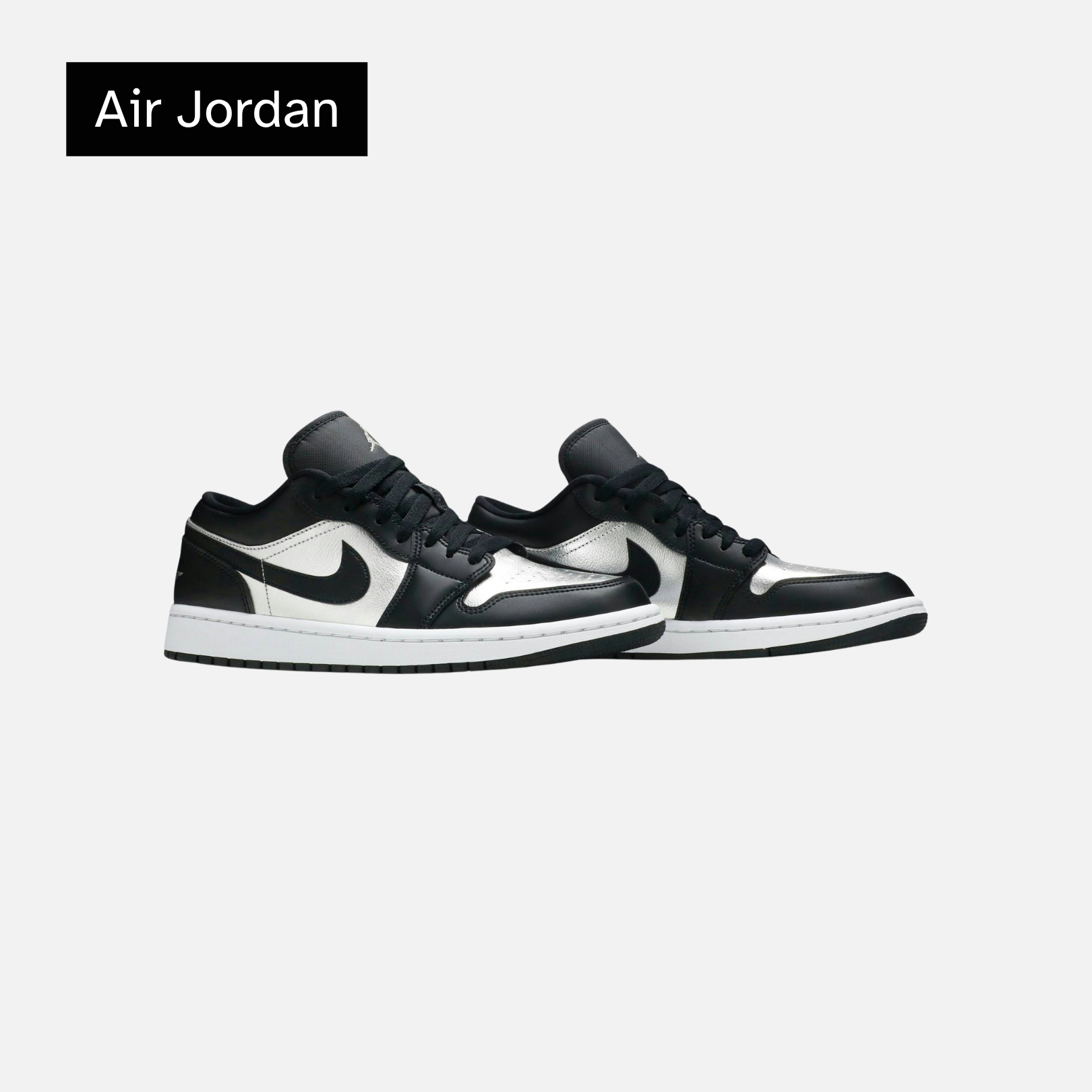 Air Jordan 1 Wmns Low SE 'Silver Toe'