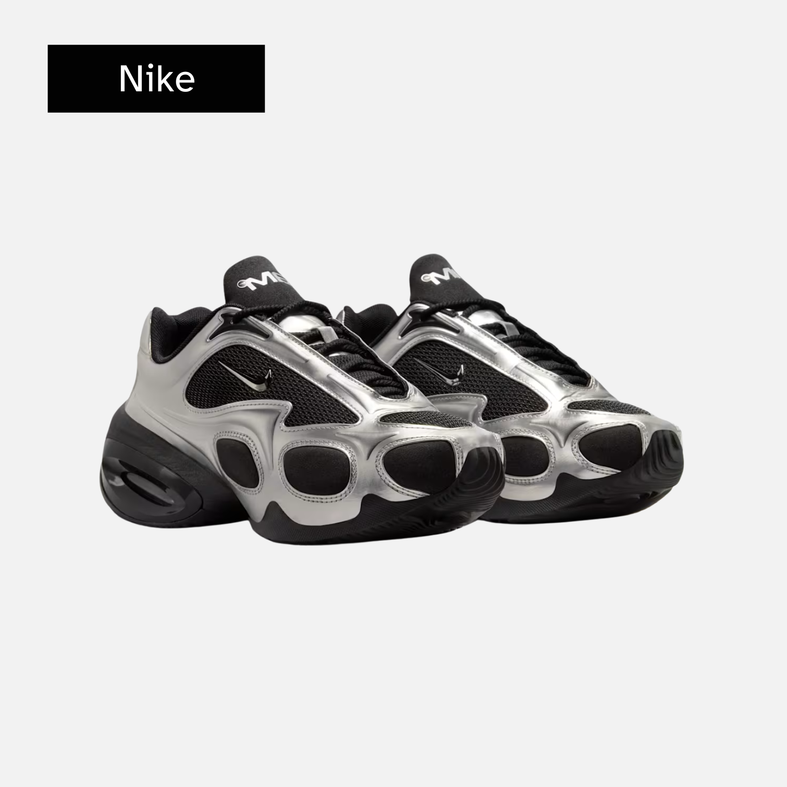 Wmns Air Max Muse 'Black Metallic Silver'