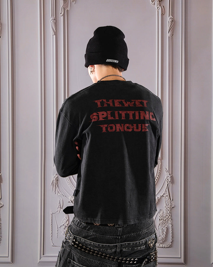 Rolling Stones Tongue Graphic Long Sleeve