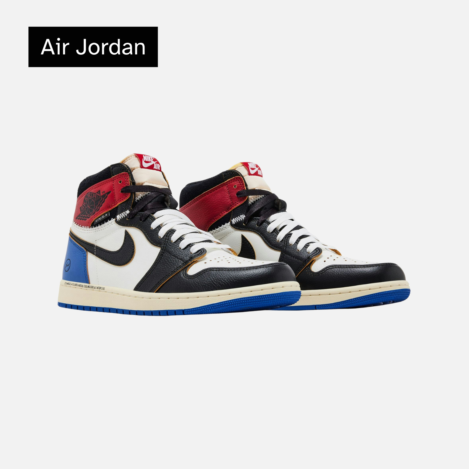 Fragment Design x Union LA x Air Jordan 1 Retro High OG 'Varsity Red'