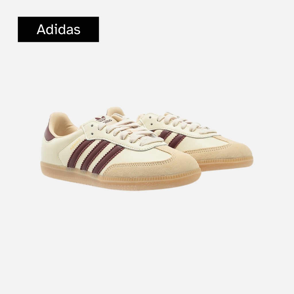 adidas Samba OG 'Wonder White Shadow Red Gum'