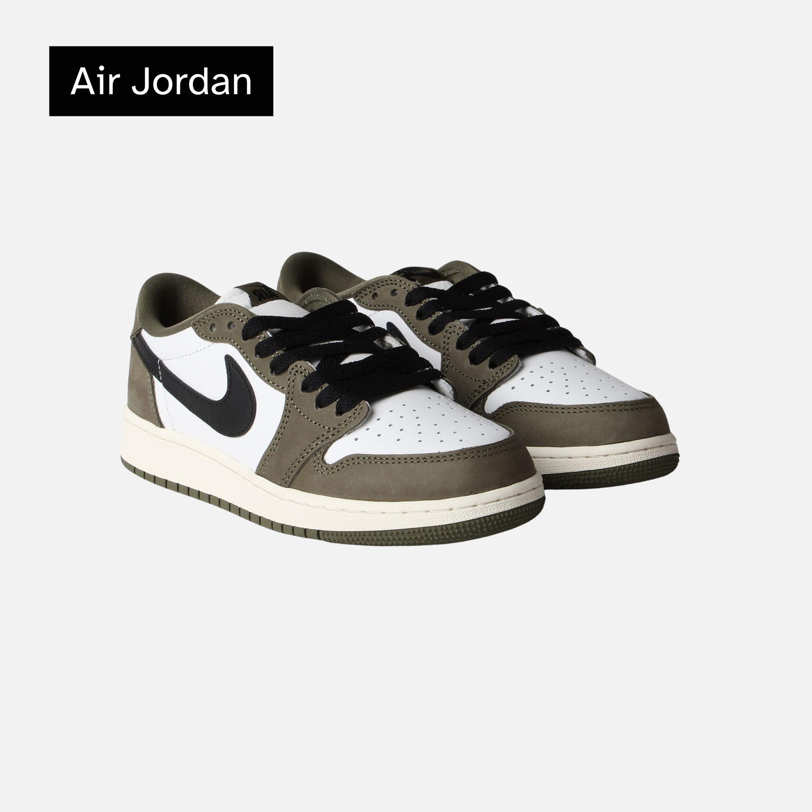 Air Jordan 1 Low GS 'Medium Olive'