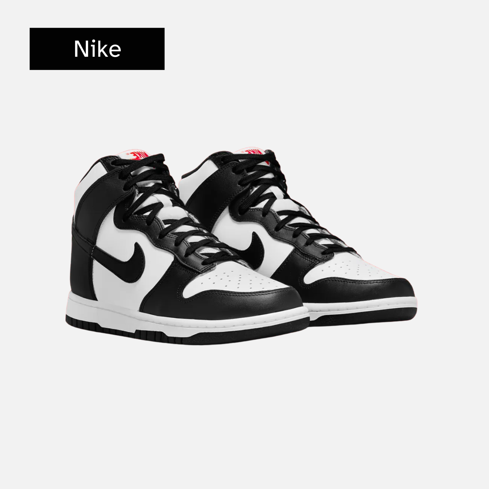 Wmns Dunk High 'Black White'