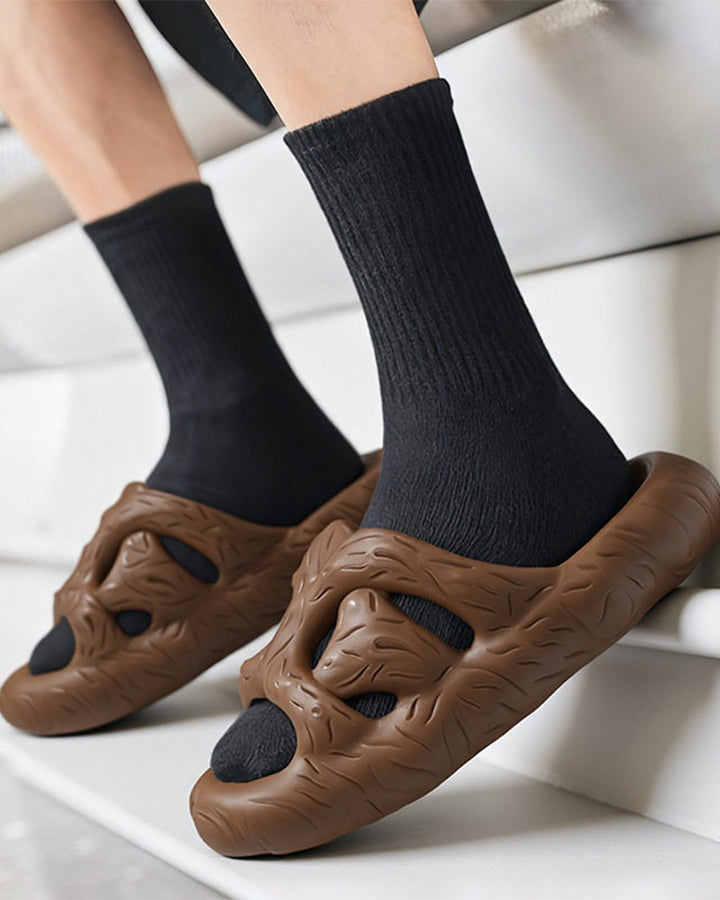 Gothic Sculpted EVA Slide Sandals