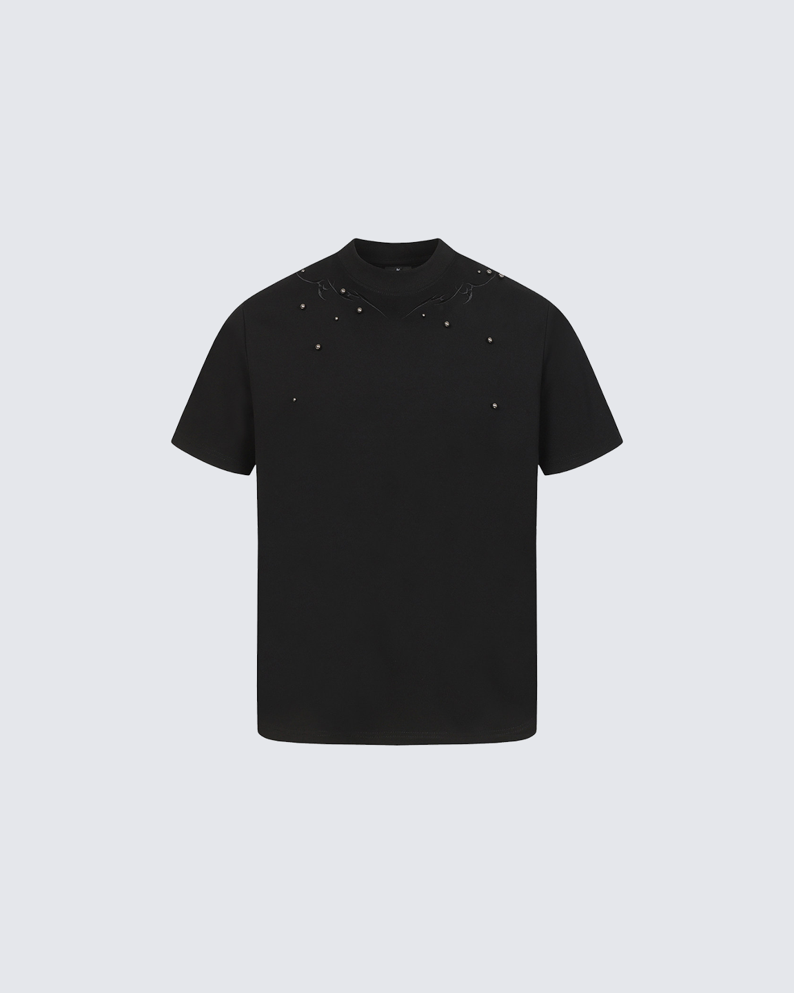 Studded Flame Spine T-Shirt