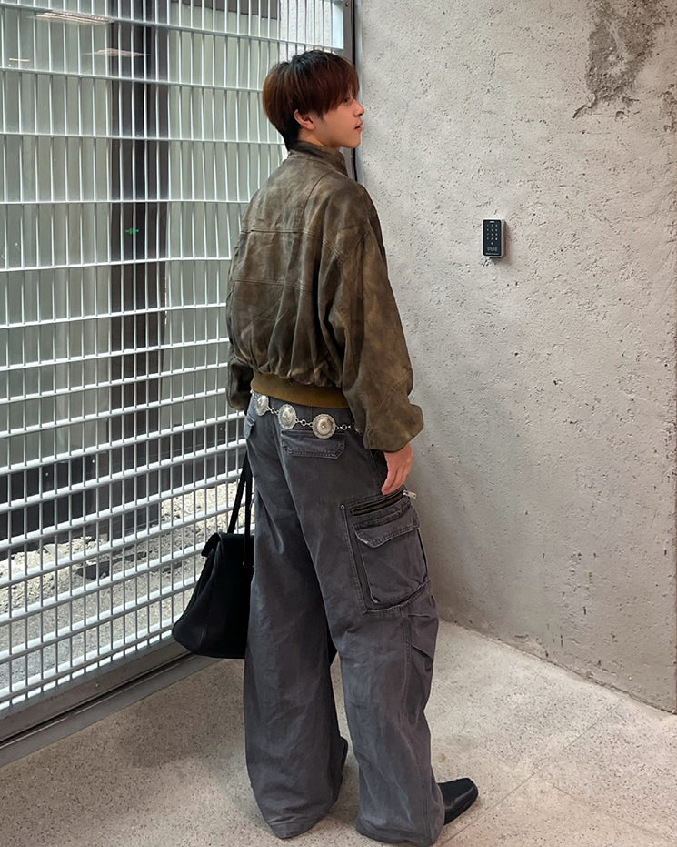 Post-Apocalyptic Dyed Cotton Jacket