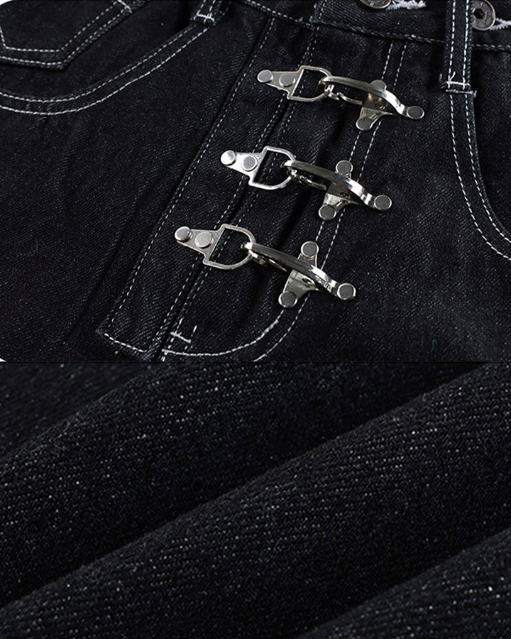 American Detachable 3-Way Strap Overalls