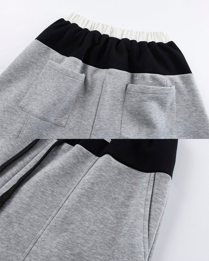 New High Street Colorblock Wide Sweatpants