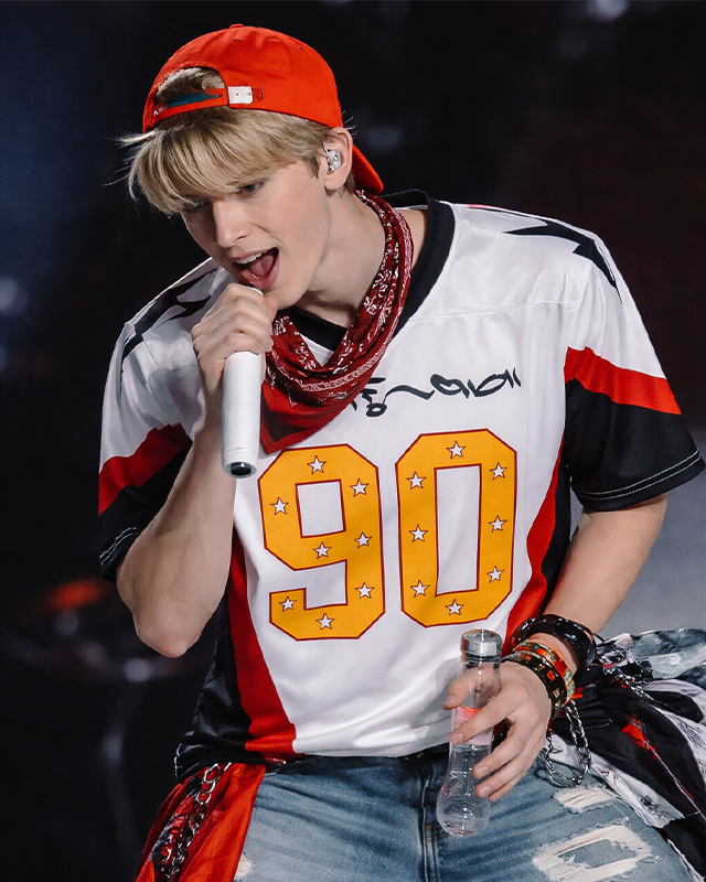 Number Print Color Block Jersey T-Shirt