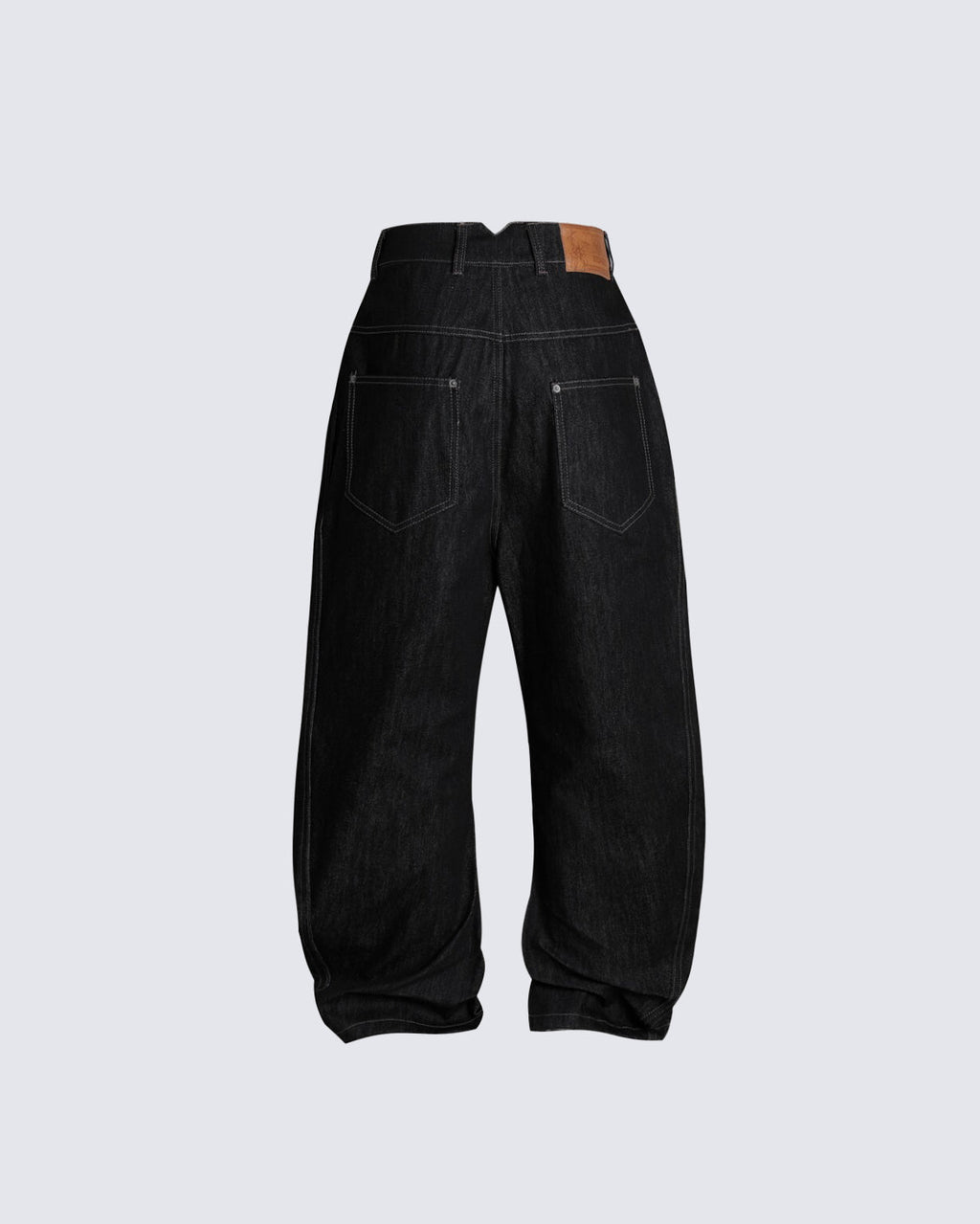 Vintage Multi-Button Denim Pants