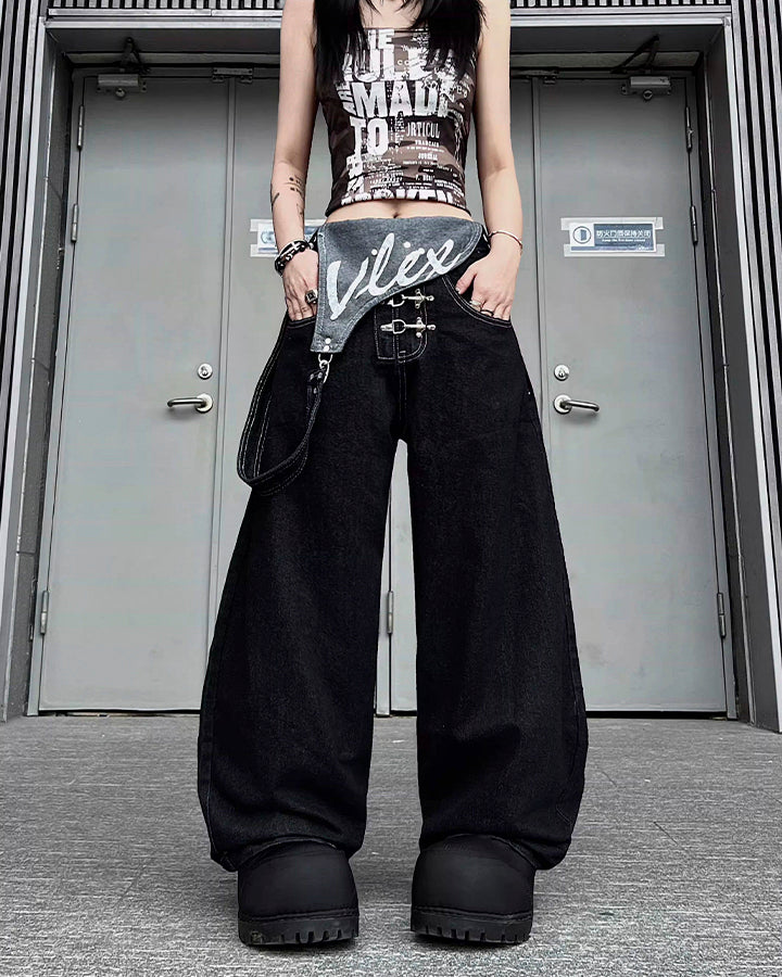 American Detachable 3-Way Strap Overalls
