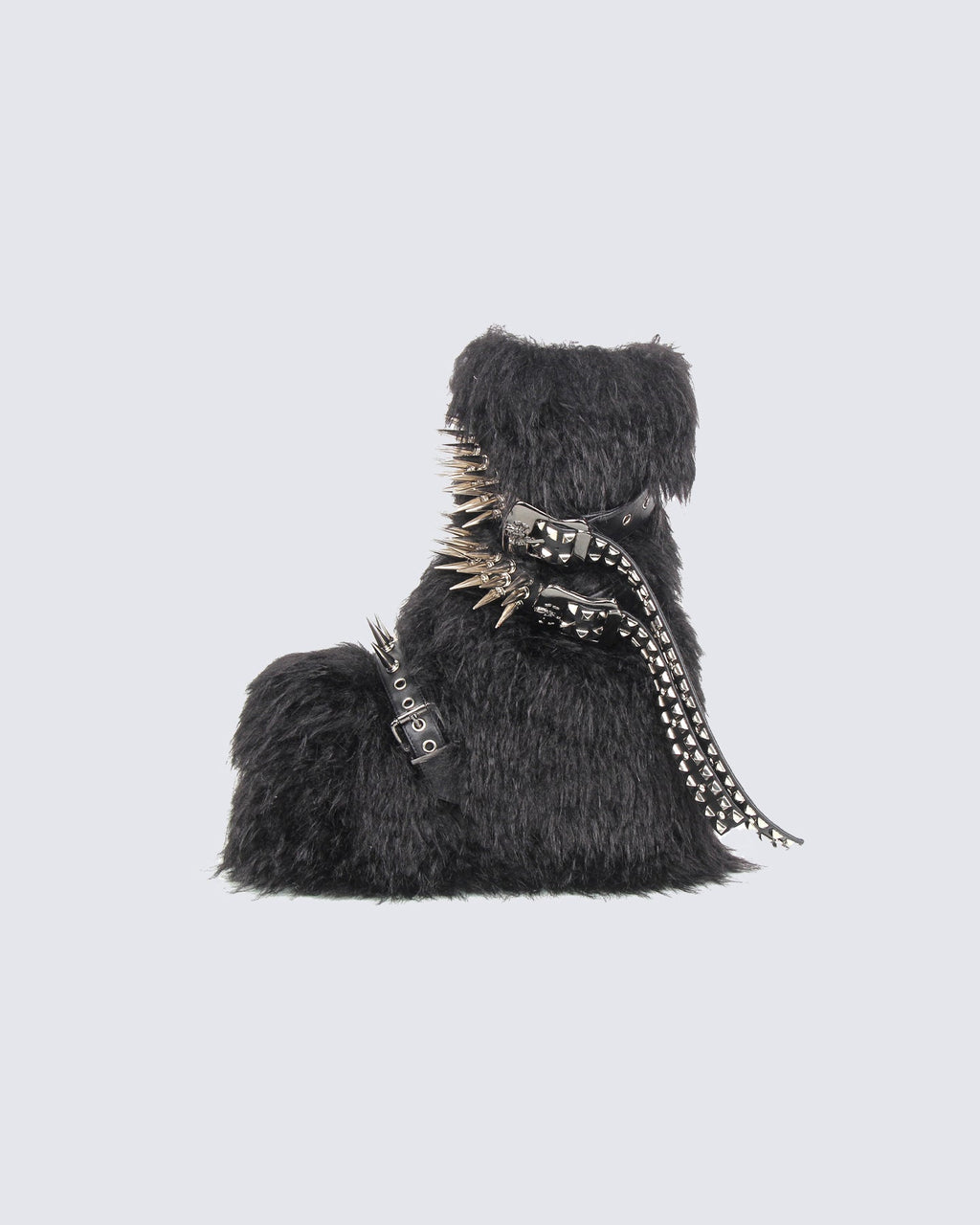 Winter New Thick-Soled Furry Mid-Calf Boots