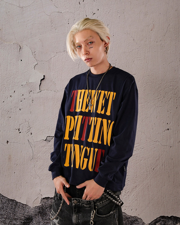 American Street Style Cotton Crewneck Sweatshirt