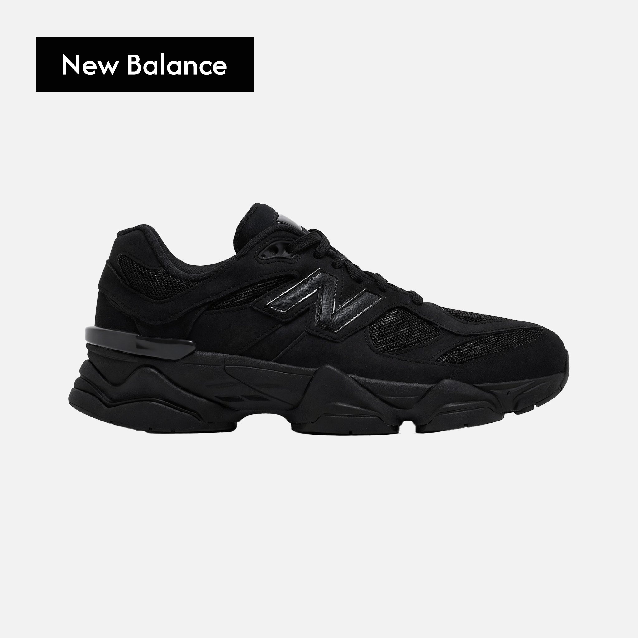 9060 'Triple Black Suede'