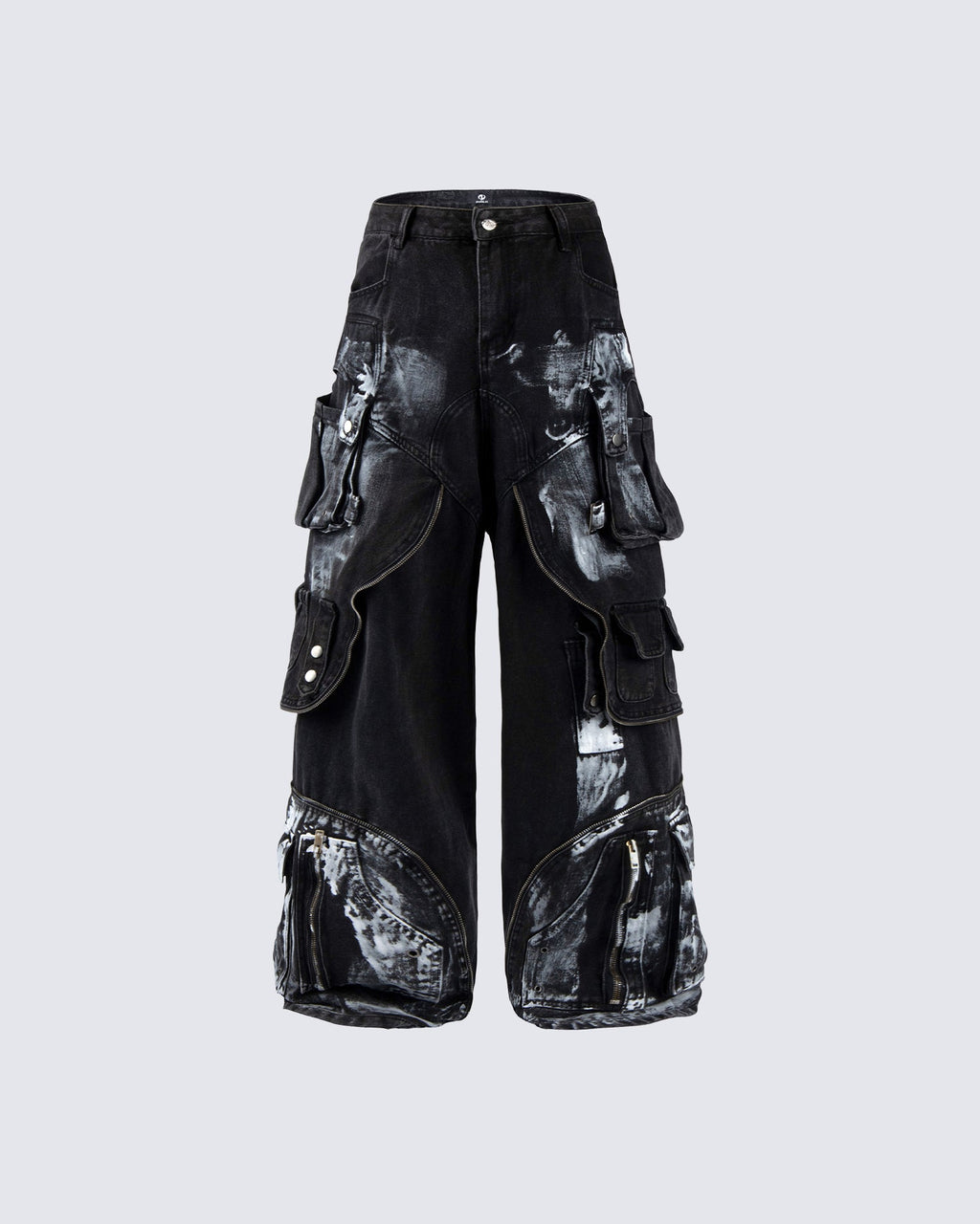 New Washed Multi-Pocket Street Cargo Pants