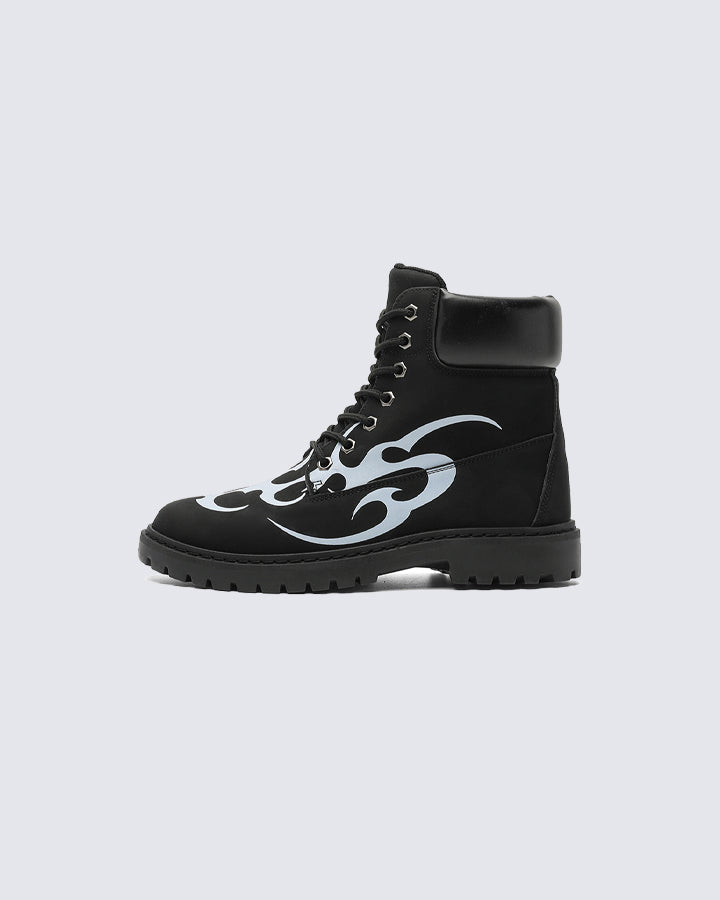 Motorcycle High-Top Martin Boots for Men