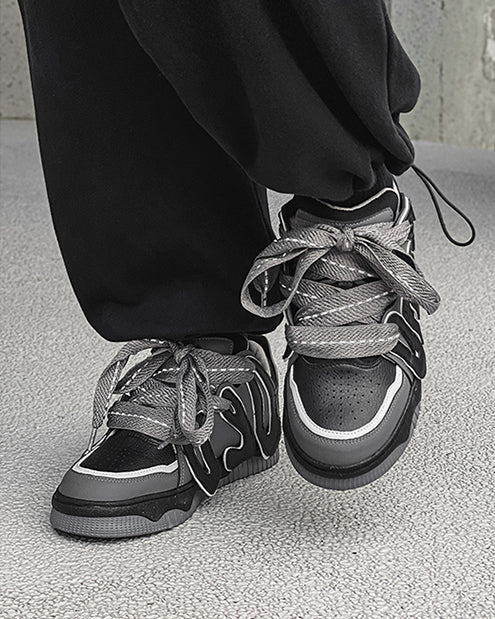 Stylish Chunky Sole Sneakers