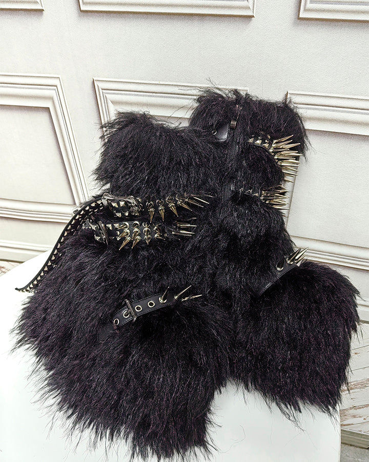 Winter New Thick-Soled Furry Mid-Calf Boots