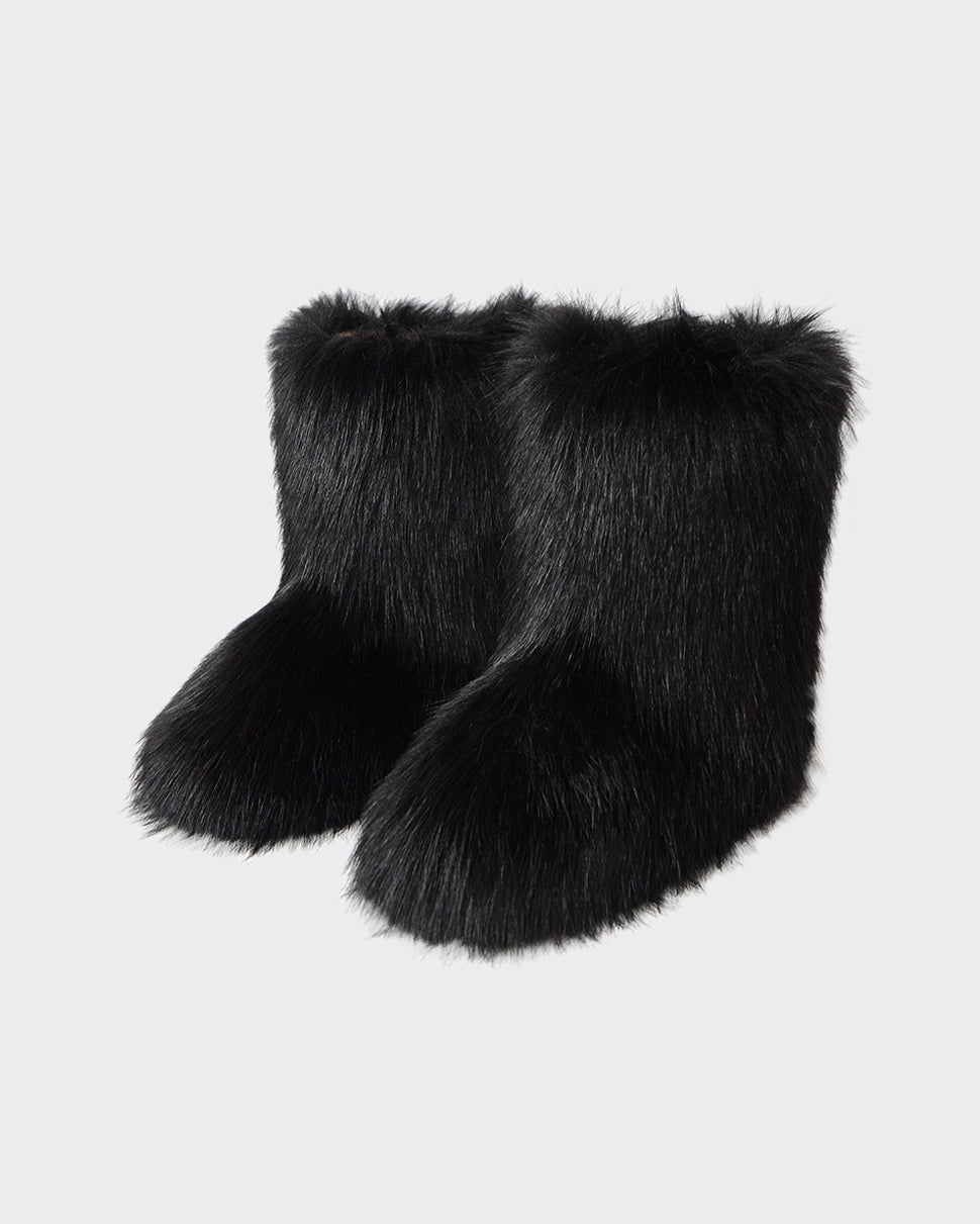 KIIKIO Fuzzy Snow Boots