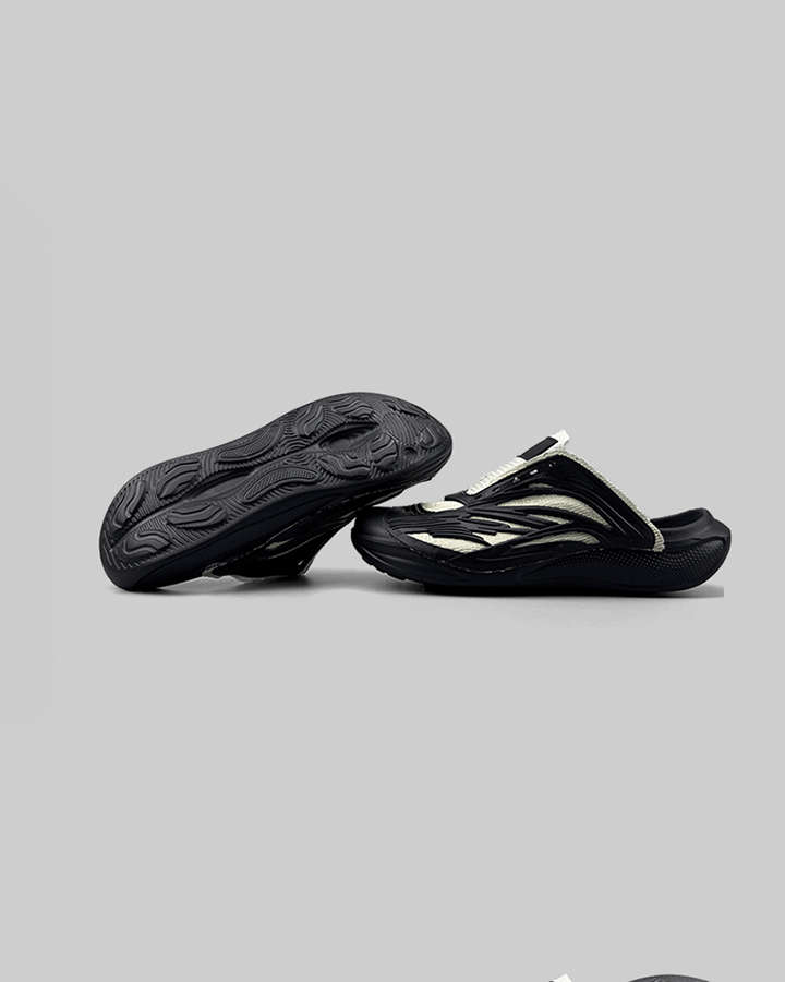 Futuristic Slip-On Sculpted Sneakers
