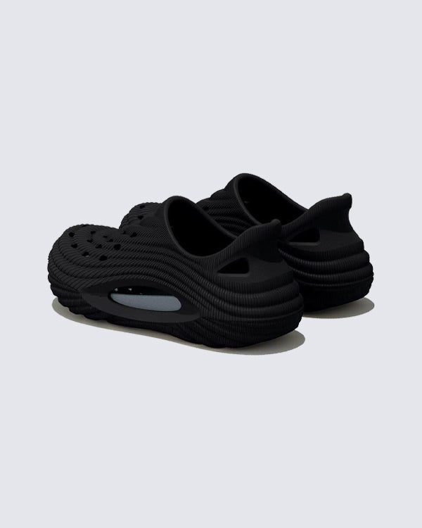Futuristic Hollow Platform EVA Clog Slip-Ons