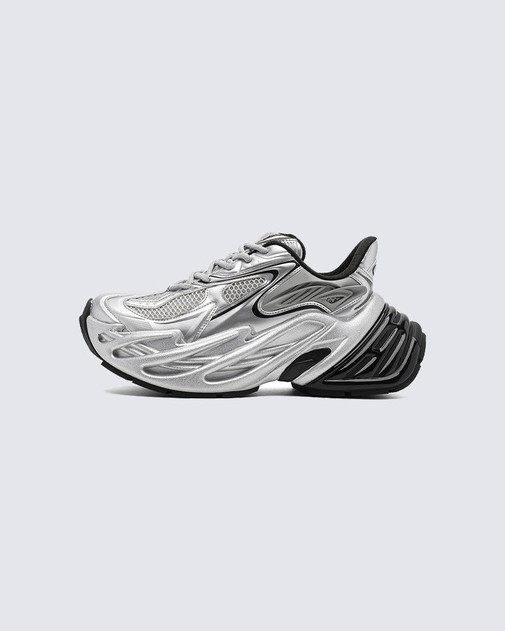 Mecha-Style Height-Increasing Chunky Sneakers