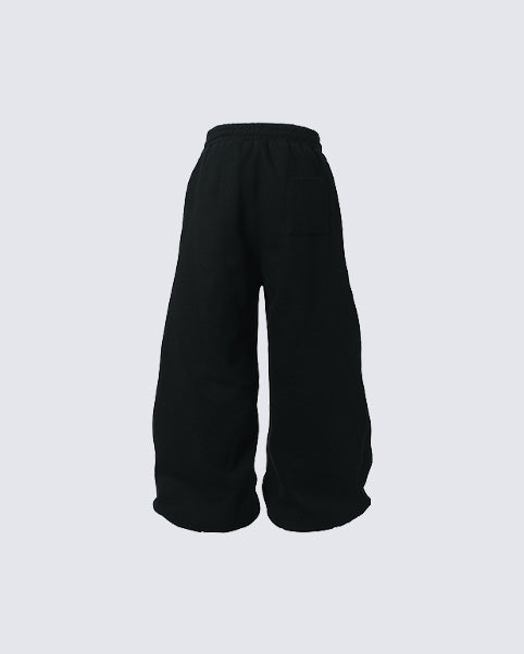 New Winter Hip Hop Vintage  Fleece Casual Pants