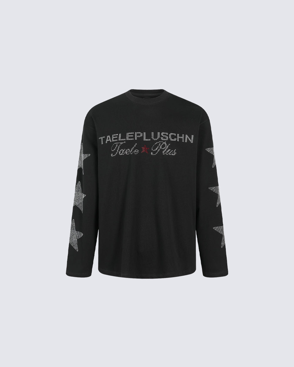 Rhinestone Star Graphic Long Sleeve Shirt