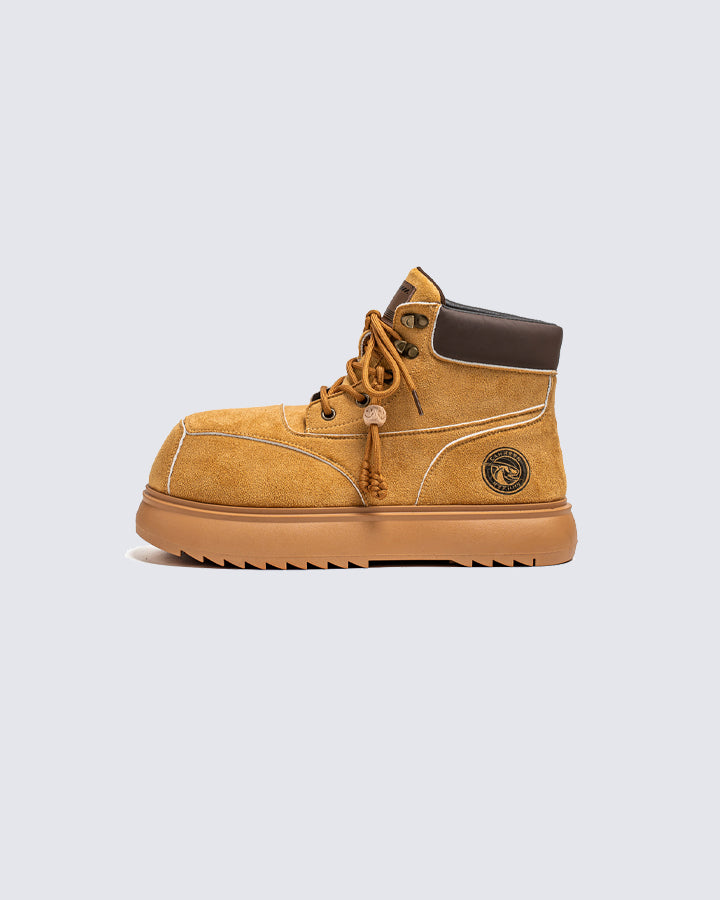 Chunky Plush Martin Boots