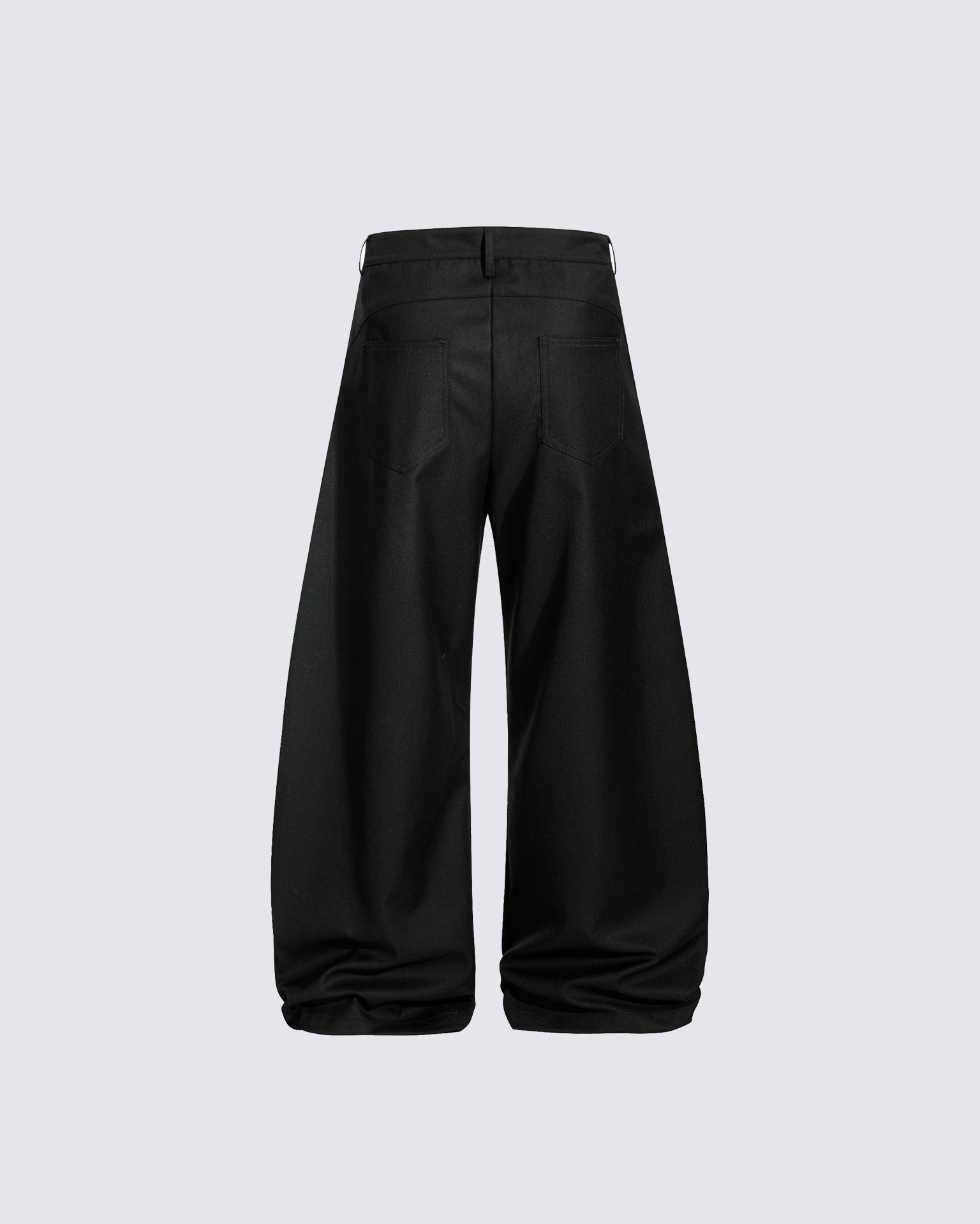 Dual-Layer Design Curved Blade Casual Pants