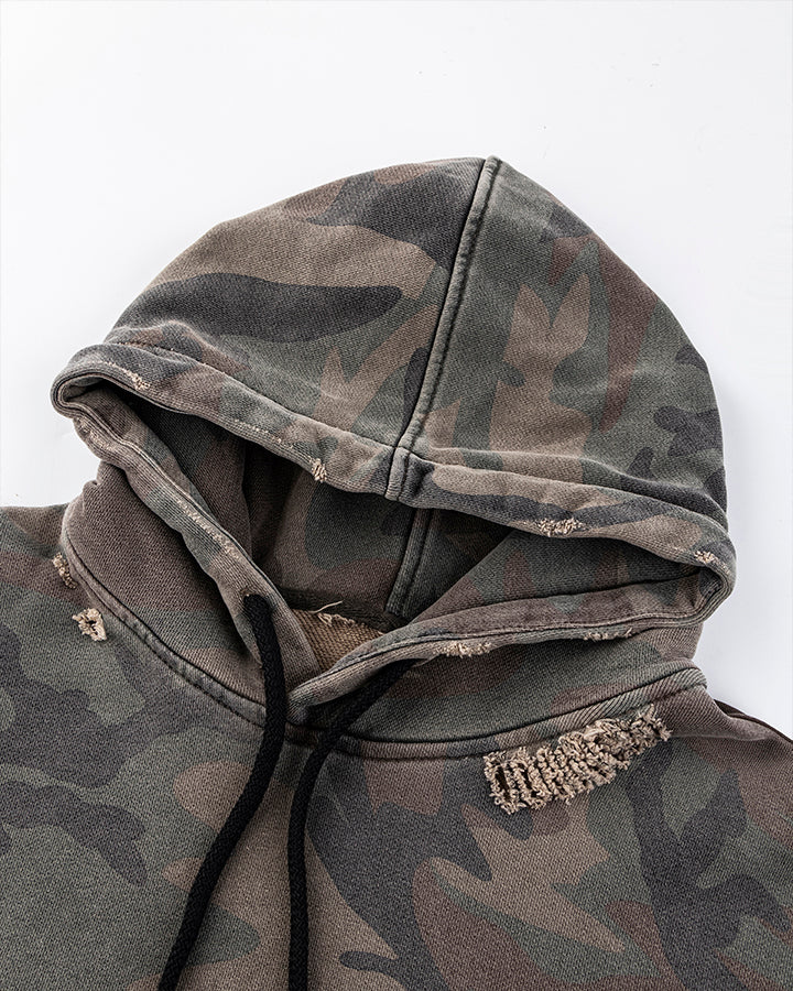 Camouflage Nirvana Graphic Hoodie