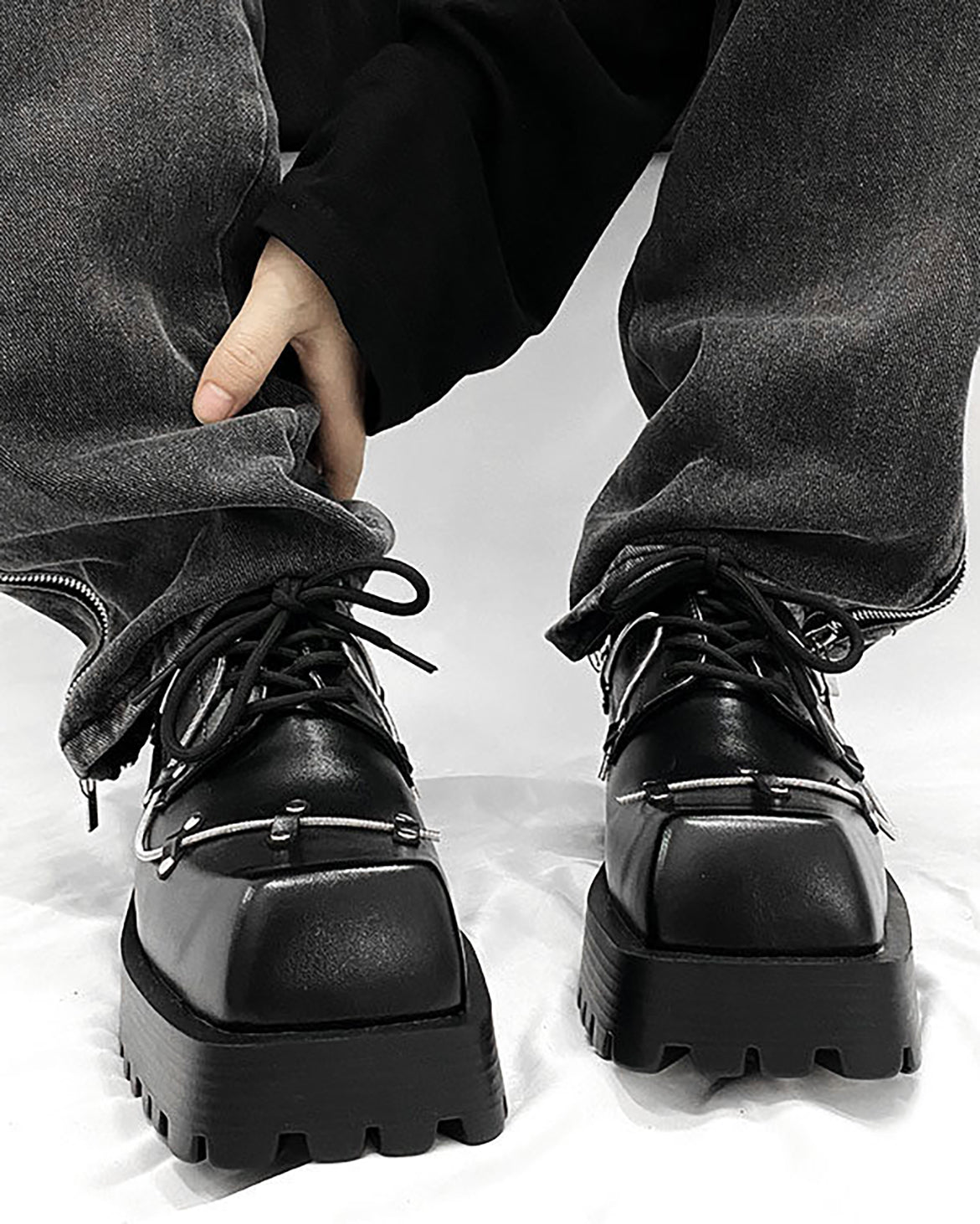 Chunky Sole Retro Streetwear Footwear