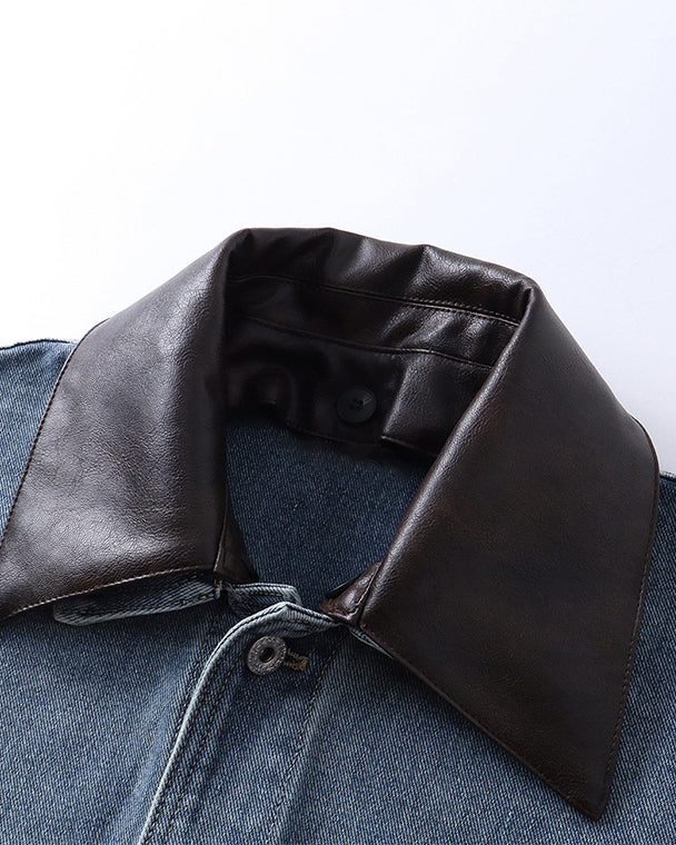 Autumn New Denim Motorcycle Jacket