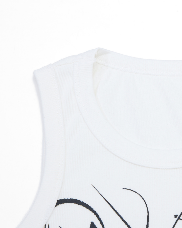 Retro-Style Printed Vest With Unique Design