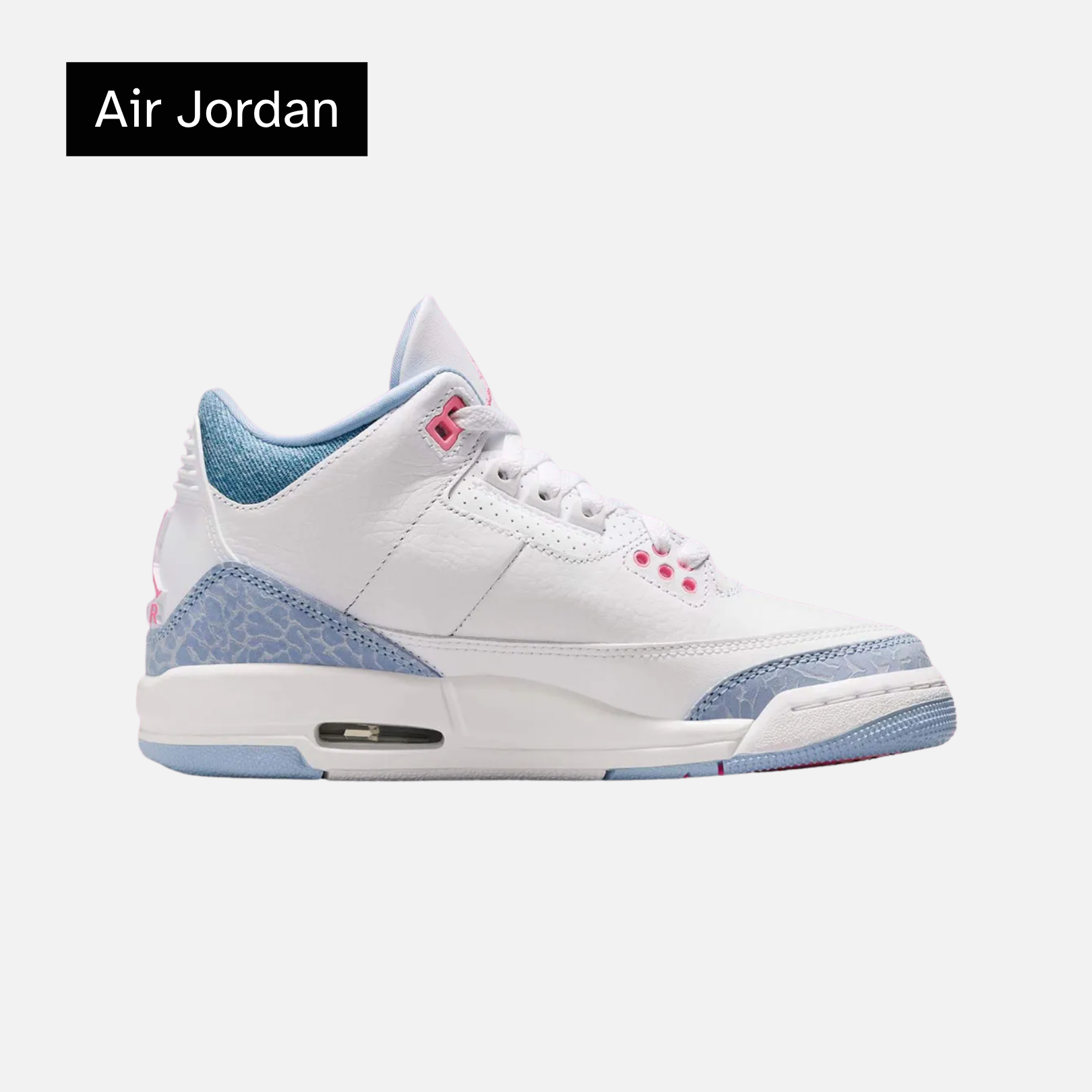 Air Jordan 3 Retro GS 'White Cobalt Bliss'